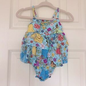 Posh Peanut Disney Princess Bubble Romper 0-3 months